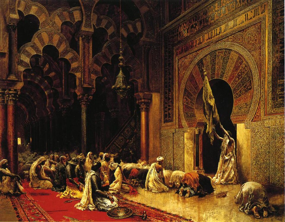 Página 1. Mezquita de Córdoba siglo XIX. Edwin Lord Weeks