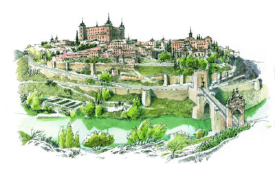 Toledo. Acuarelas de Viaje (Anaya Touring)