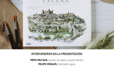 Presentación del libro «Toledo. Acuarelas de viaje» (2/03/2023, Madrid).